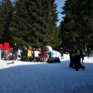 Besucher Schnee Ski