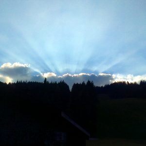 Sonnenaufgang Rohrhardsberg